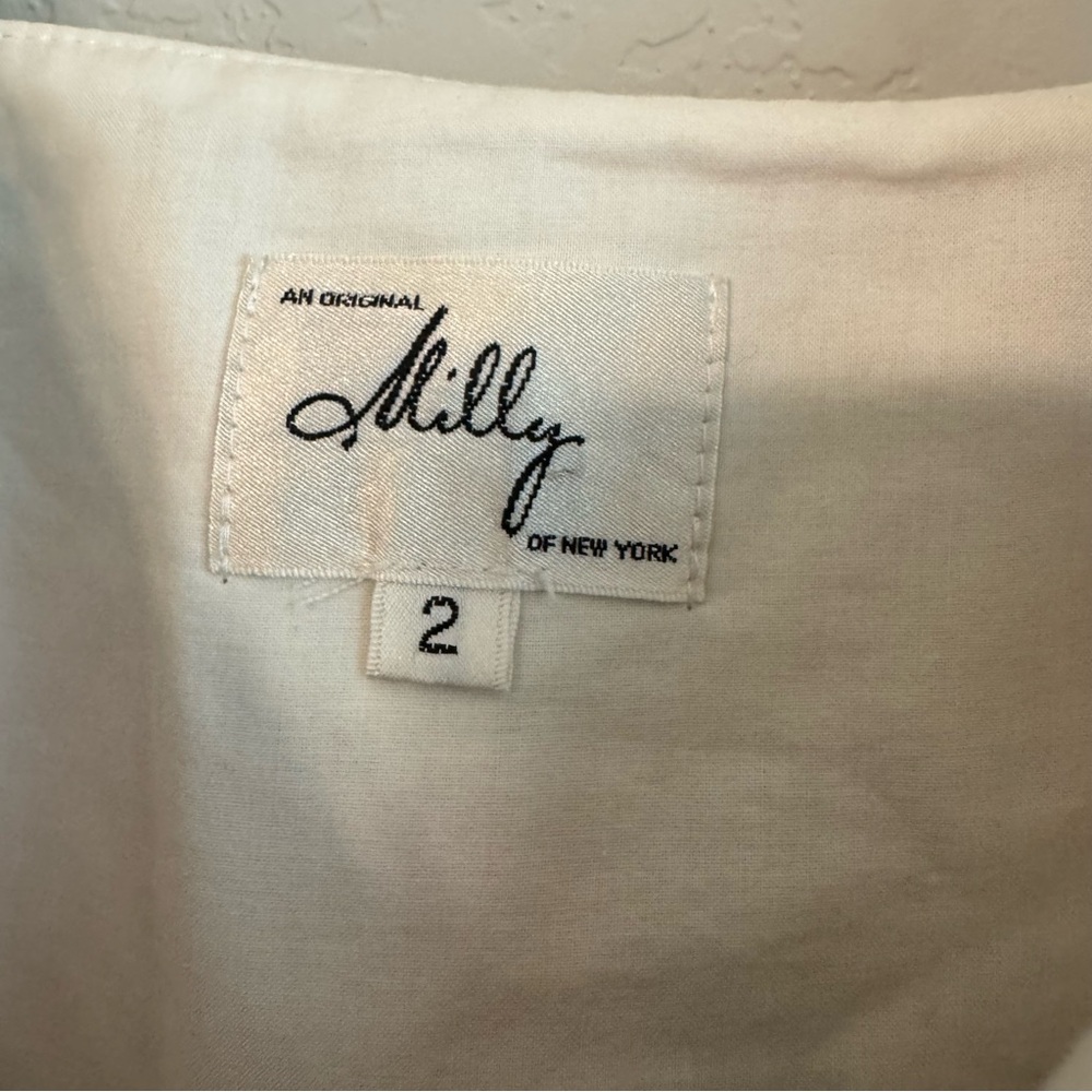 Milly of NY sleeveless colorful spring dress 2 - Picture 6 of 6